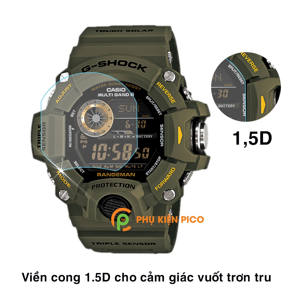 Cường lực đồng hồ Casio GW-9400-3CR độ cứng 7H chống trầy xước – Dán màn hình Casio GW-9400-3CR