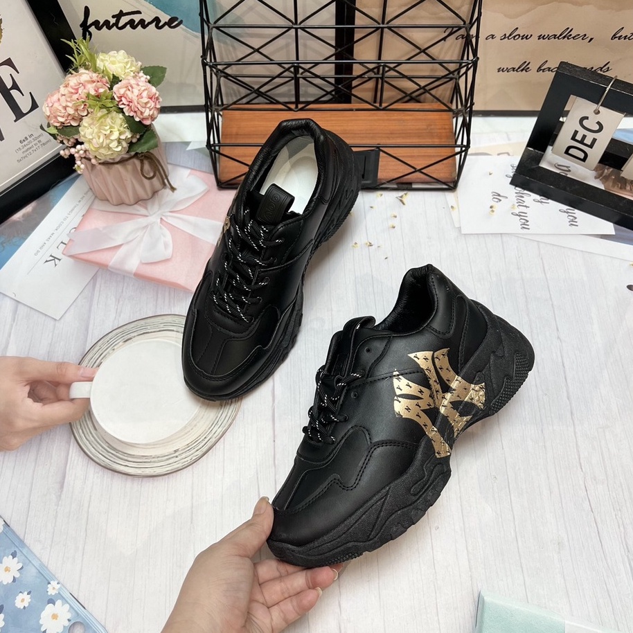 Giày Thể Thao Nữ 🎀 Hàng Sẵn 🎀 Giày Đế Độn 4 Phân  NY  MN-C15