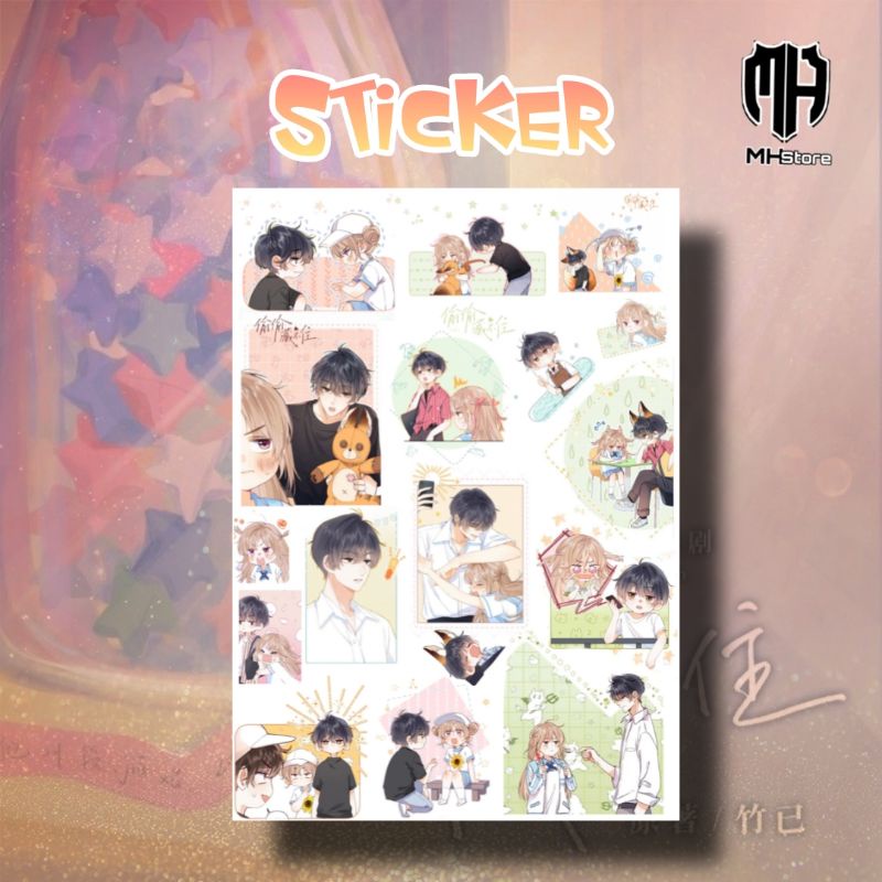 Sticker tình yêu thầm kín