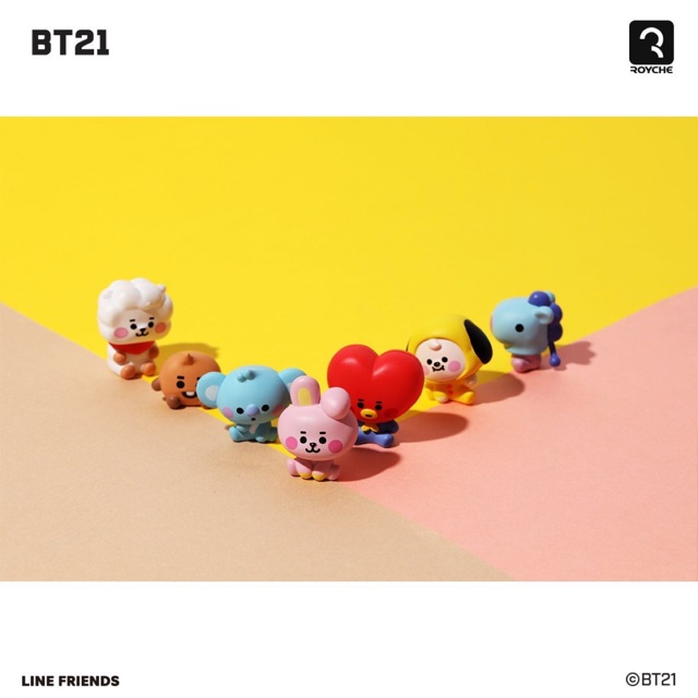 Monitor Figure baby Bt21 bám Bt21
