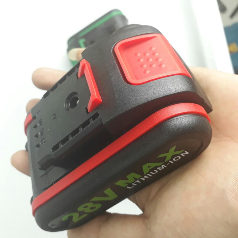 Pin Khoan Hitachi 28V loại có búa, Chuẩn 5 Cell có Bảo Hành