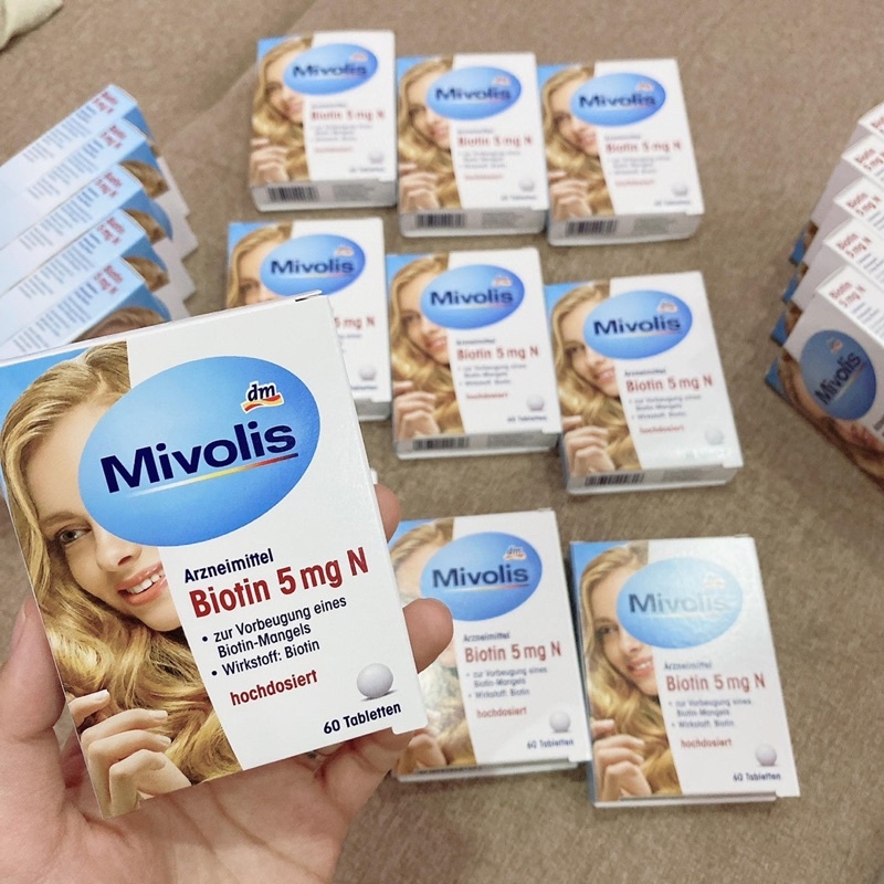 Viên dưỡng mọc tóc Biotin Đức đủ bill