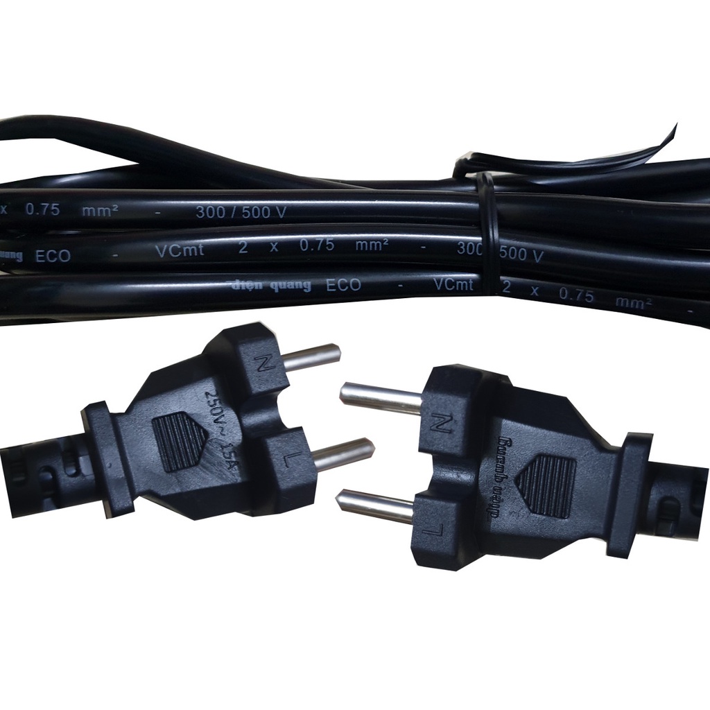 Ổ cắm 6 lỗ Điện Quang nối dài 2 mét Mos Shop