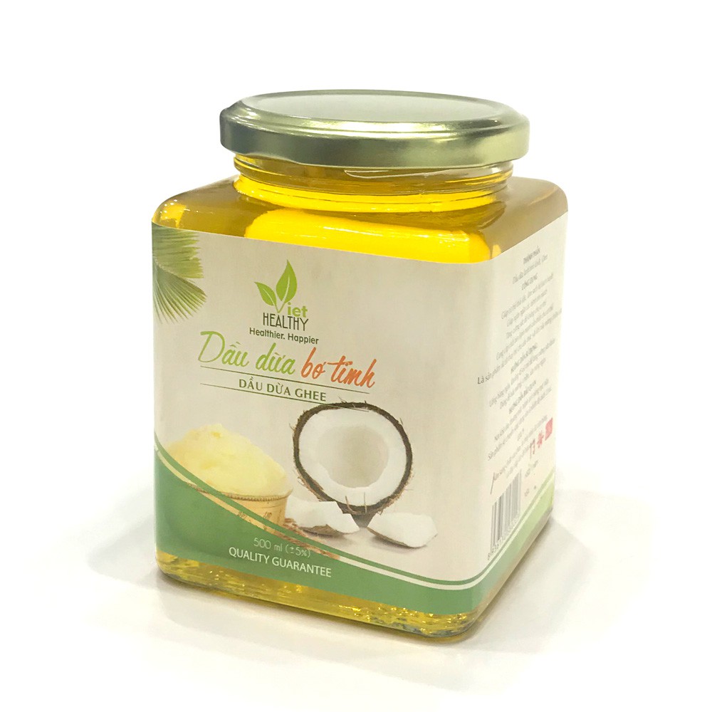 Dầu dừa Ghee Viethealthy 500ml