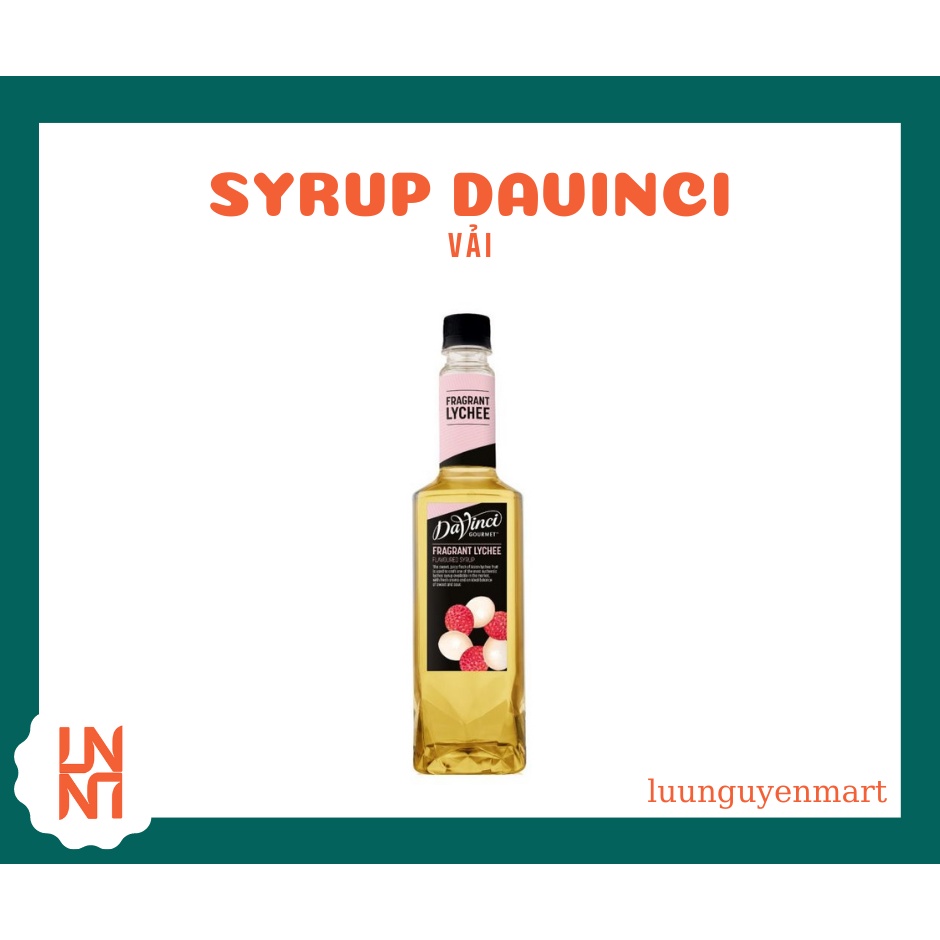 Siro/ Syrup Davinci Vải 750ml
