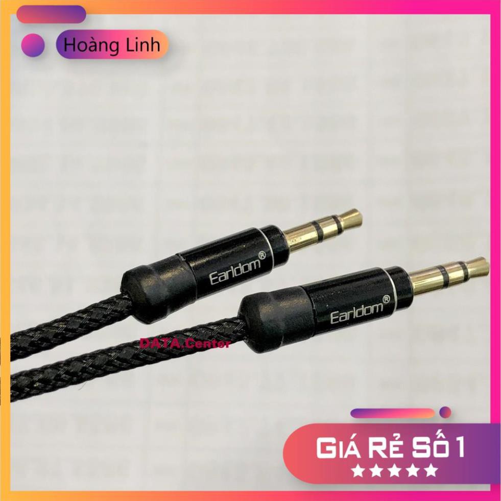 Dây cáp nối điện thoại vào loa hai đầu 3.5mm dài 1.5M Hãng Eardom 04