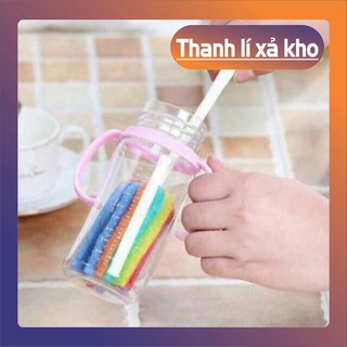 Cây Cọ rửa  ly cốc  chén  bình 7 màu