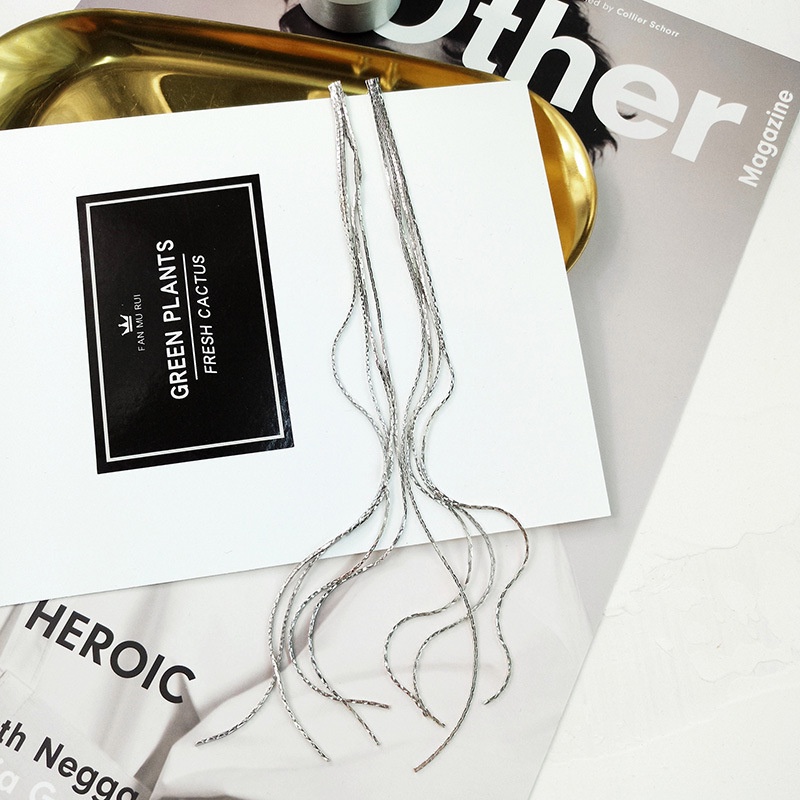 Khuyên Tai Dáng Dài Đơn Giản Phong Cách Hàn Quốc