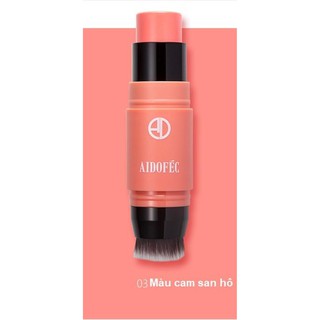 Má hồng kem dạng thỏi Aidofec.