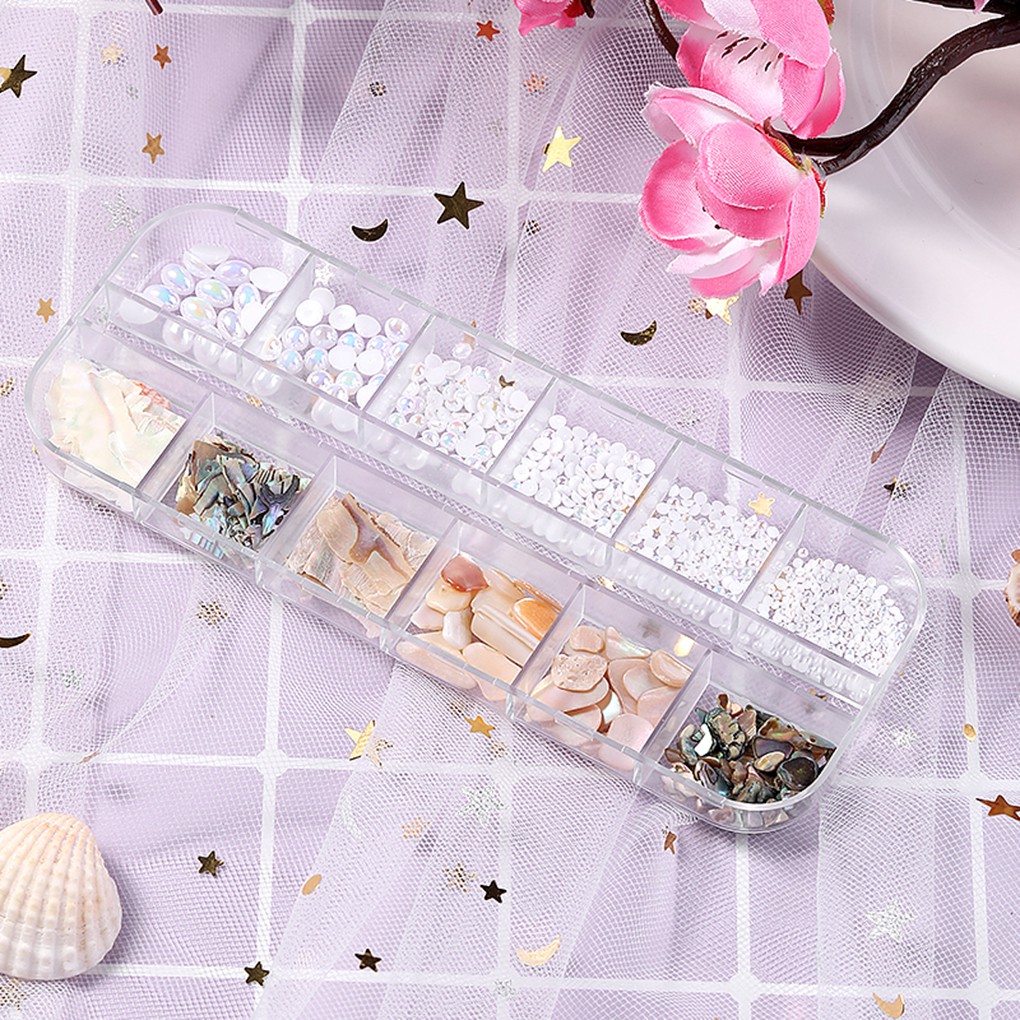 (Hàng Mới Về) Set Miếng Dán Trang Trí Móng Tay Nghệ Thuật Nhiều Kiểu Đẹp Mắt