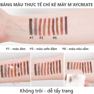 Chì Kẻ Mày MayCreate Eyebrow Pencil MCE101