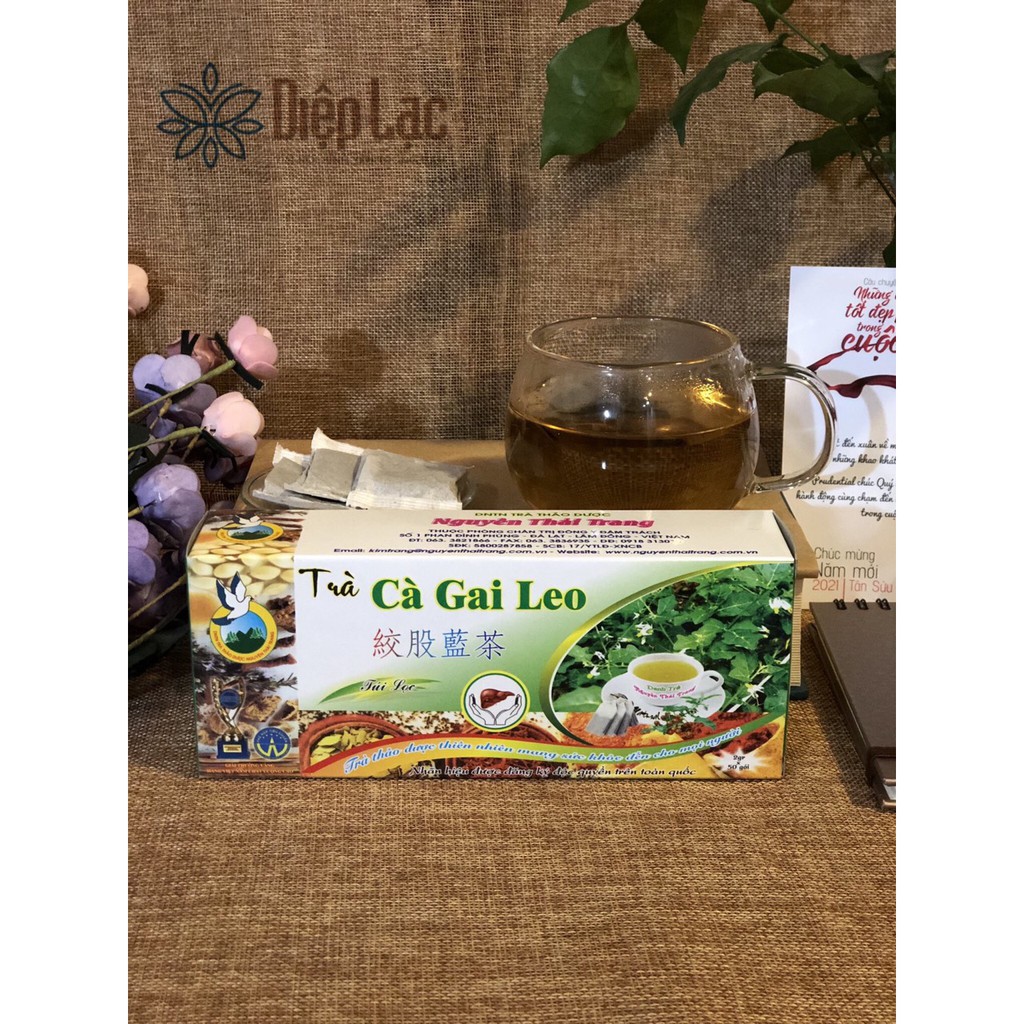Sản phẩm trà - bảo vệ gan - Nguyên Thái Trang - thảo trà Diệp Lạc (sỉ/lẻ)