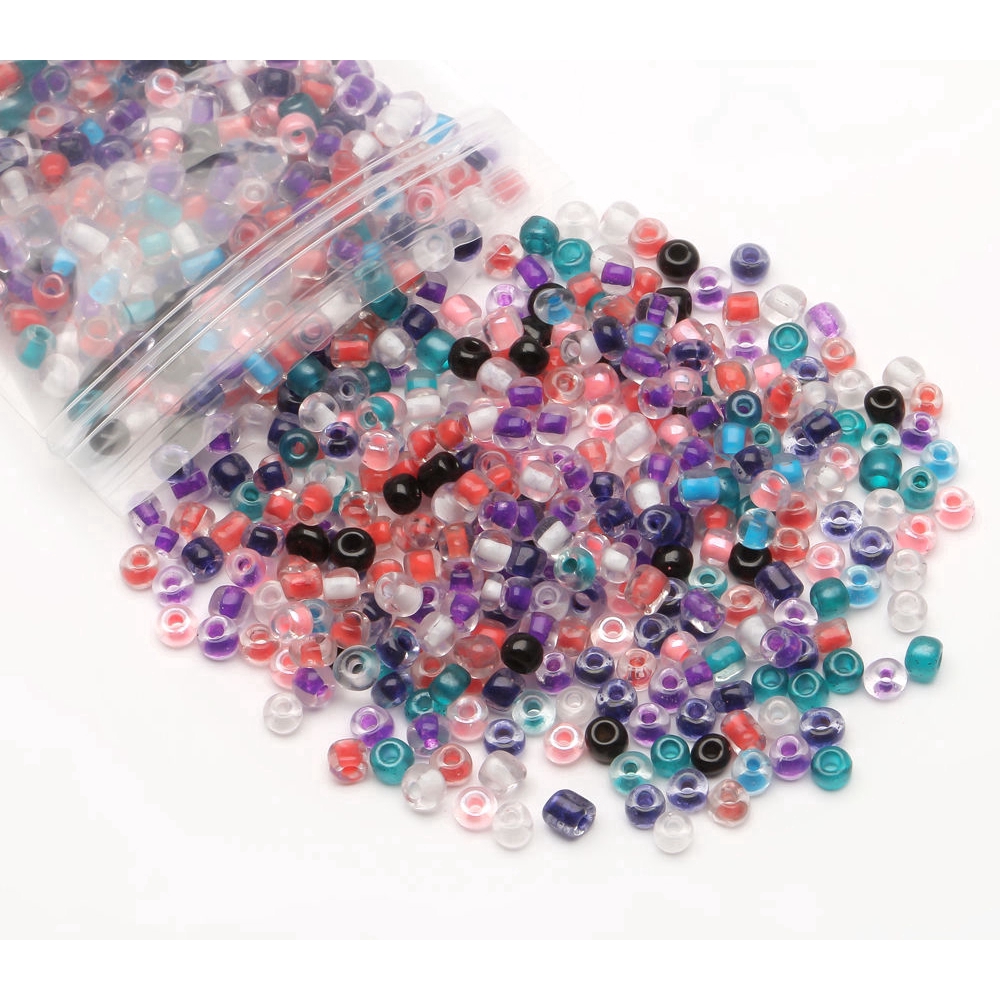 Gói 500 Hạt Pha Lê Xỏ Lỗ 4x3.2mm