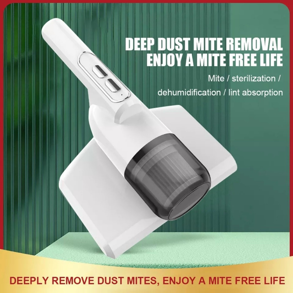 Máy hút bụi cầm tay mẫu mới không dây, lực hút 10.000 Pa, diệt khuẩn bằng tia UV và nhiệt độ 50 độ