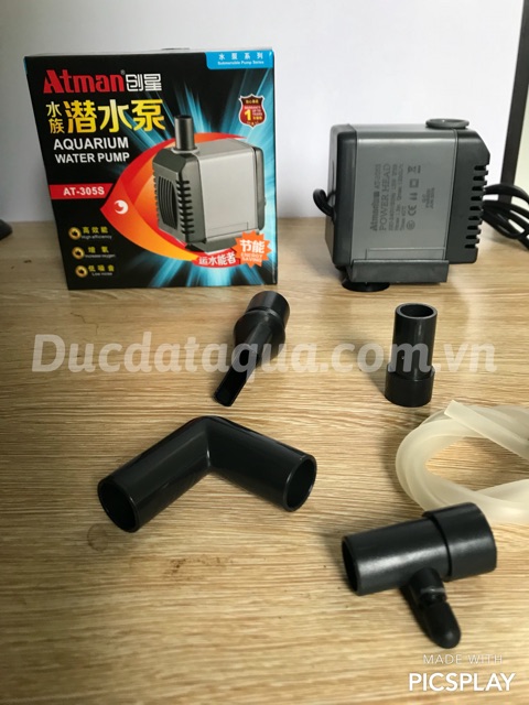 Máy bơm nước quạt điều hoà atman AT-305s