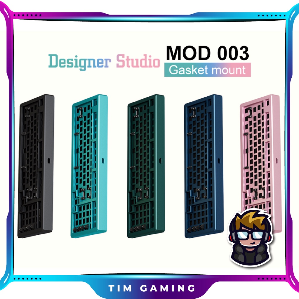 [Chính hãng] Bộ KIT Bàn phím cơ Akko Designer Studio MOD003 - (Hotswap 5 pin|Led RGB|Lót Foam tiêu âm|Gasket Mount)