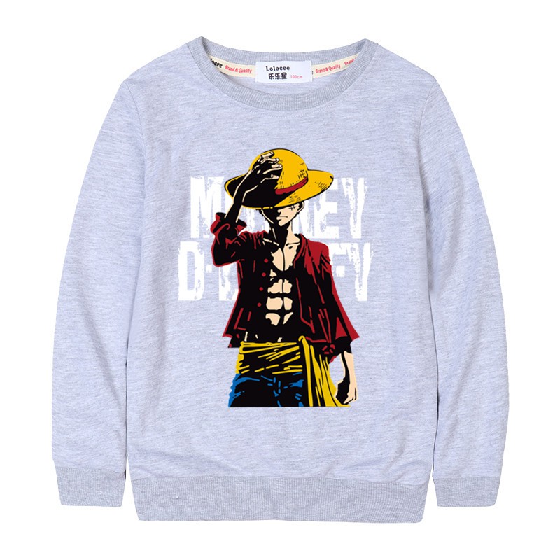Áo Hoodie Cổ Tròn In Hình Nhân Vật luffy Trong One Piece Phong Cách Nhật Bản | BigBuy360 - bigbuy360.vn