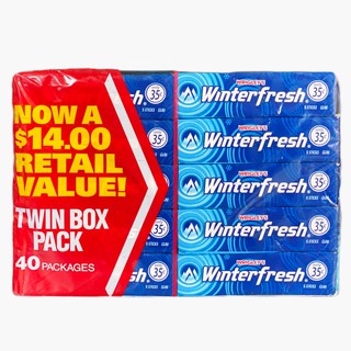 Kẹo Cao Su Singum Winterfresh (Thanh/5 Tép) - Hàng Mỹ