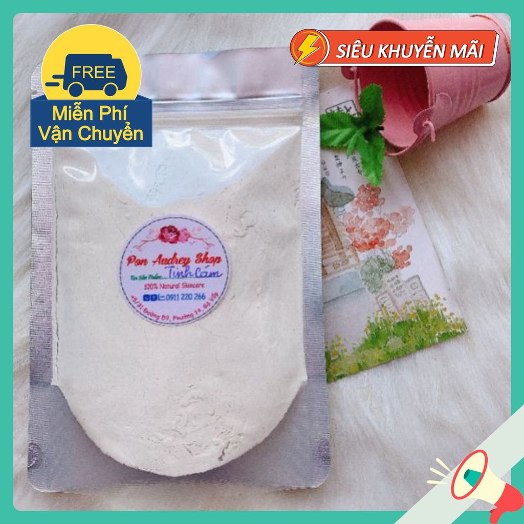 Tinh Bột Cám Gạo Trắng Nguyên Chất - Bột Thiên Nhiên Handmade