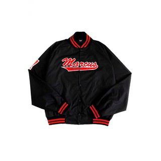 Áo Khoác Bomber unisex MARCUS- Màu Đỏ Đen