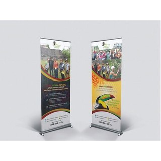 Thanh lý Cuốn nhôm cường lực- Standee  treo banner, pano- loại tốt 80 x 200cm- có túi đựng chuyên dụng