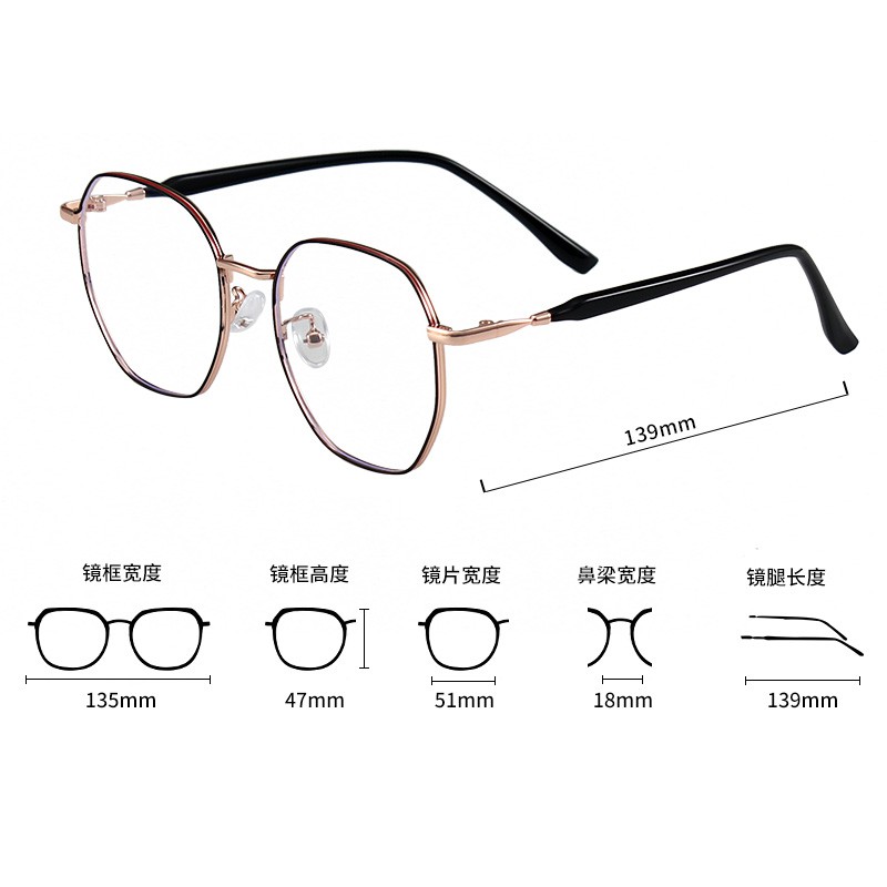 Kính Mát Gọng Đa Giác Thời Trang Jz8587 | BigBuy360 - bigbuy360.vn