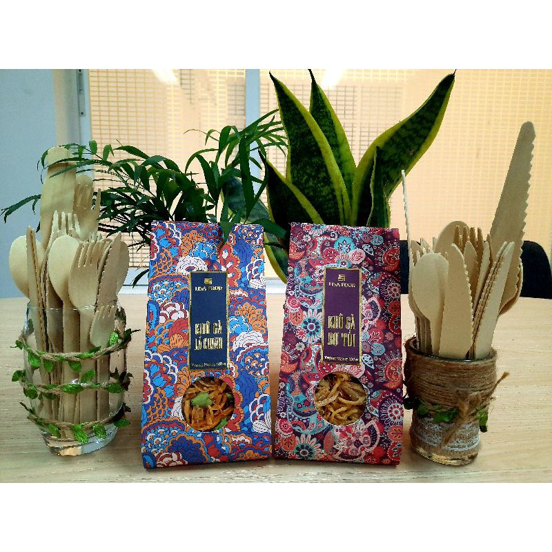 Combo Khô Gà 2 vị LisaFood | BigBuy360 - bigbuy360.vn