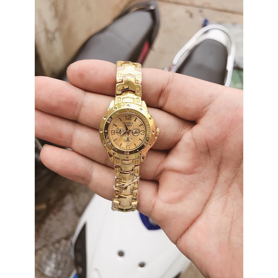 ĐỒNG HỒ CẶP ĐÔI NAM NỮ ROSRA NEW ARRIVAL VÀNG FULL D307 CỰC ĐẸP | BigBuy360 - bigbuy360.vn