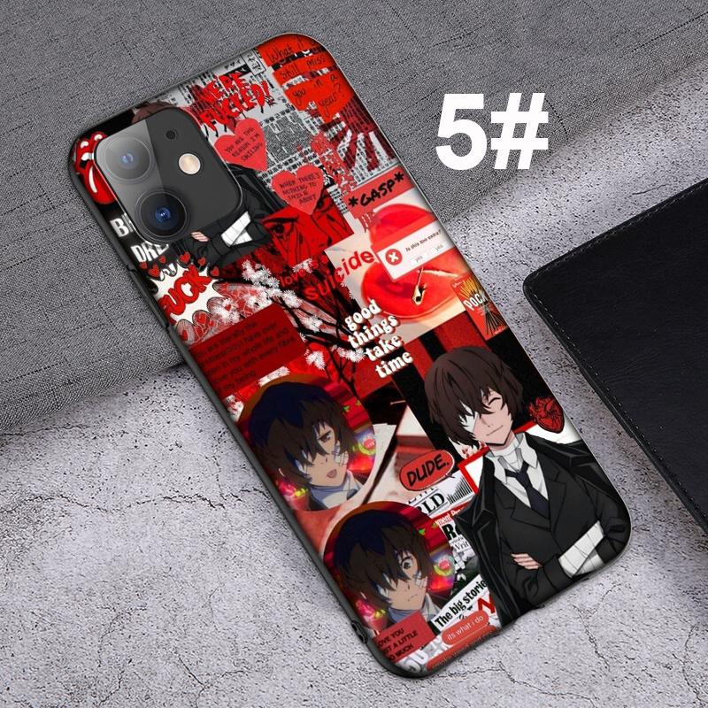 iPhone XR X Xs Max 7 8 6s 6 Plus 7+ 8+ 5 5s SE 2020 Casing Soft Case 29LU Bungou Stray Dogs Anime mobile phone case