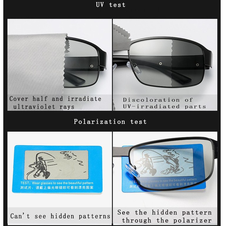 Kính Mát Phân Cực Cp5N Phong Cách Retro Thời Trang Cho Nam | BigBuy360 - bigbuy360.vn