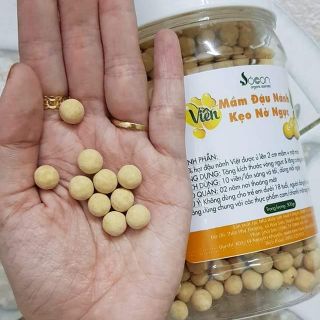 Viên Mầm đâụ nành nguyên xơ mật mía