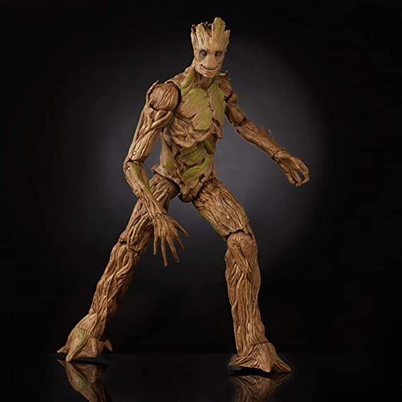 Mô hình Marvel Legends Guardians of the Galaxy Groot Evolution Action Figures Set - Exclusive