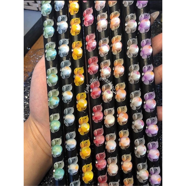 [ Hoa Nail ]-Hoa Cúc Mắt Mèo- Cam Kết 100% Bột Mỹ - Hoa Gắn Móng( Giá 1 bông )