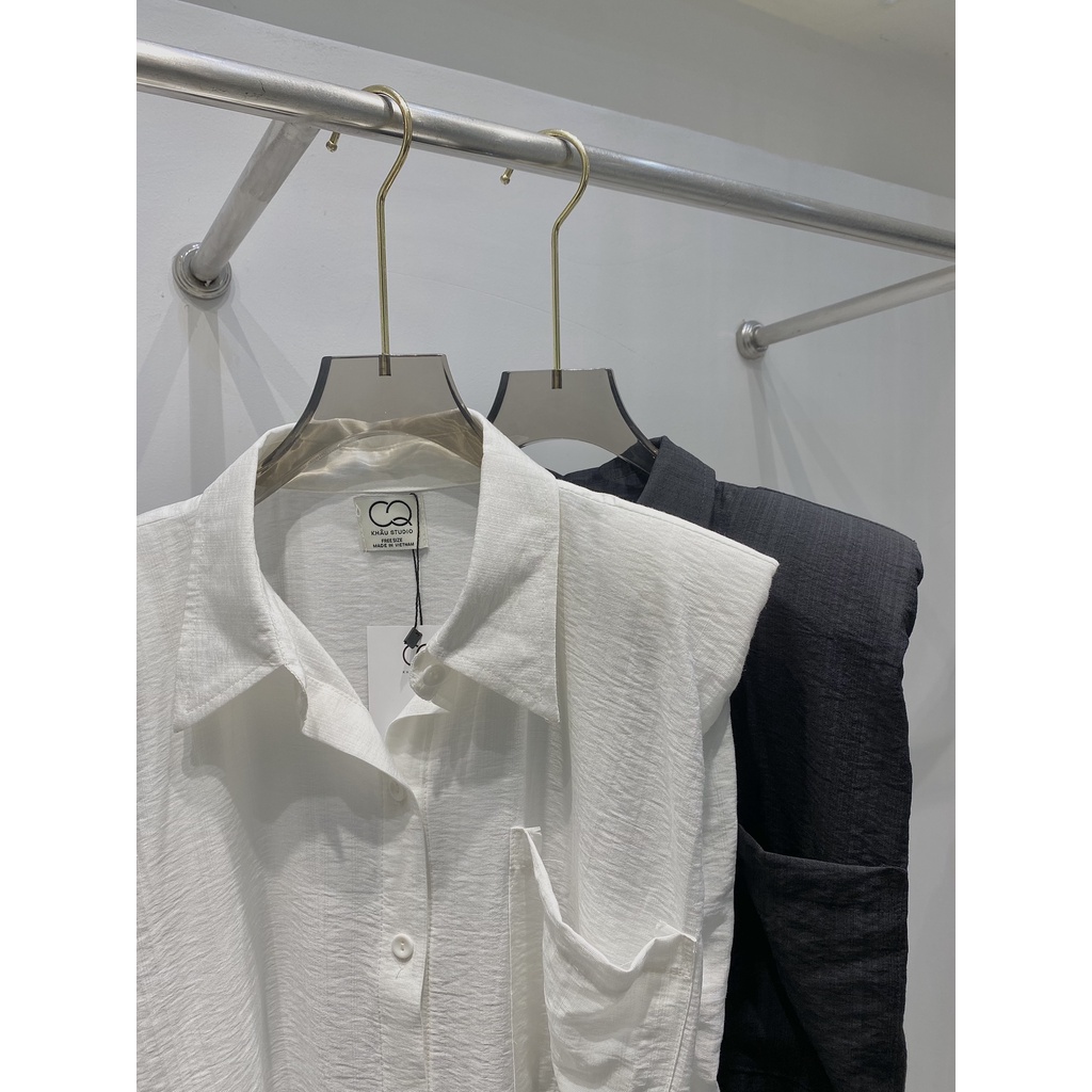 Áo không tay độn vai KHÂU BY CQ Flame