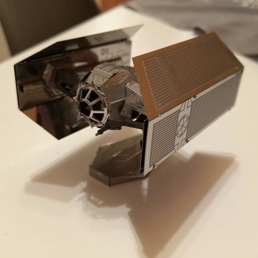 Mô hình 3D kim loại lắp ráp Phi thuyền Darth Vader Tie Fighter Star Wars