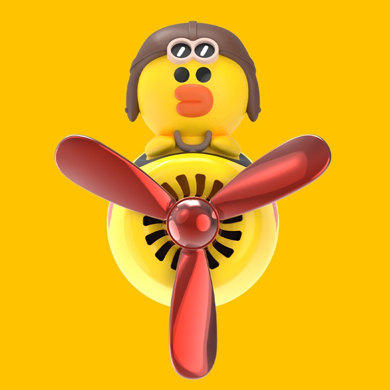 Nước hoa cài cửa gió,khe điều hoà xe hơi Line Friend Cao Cấp