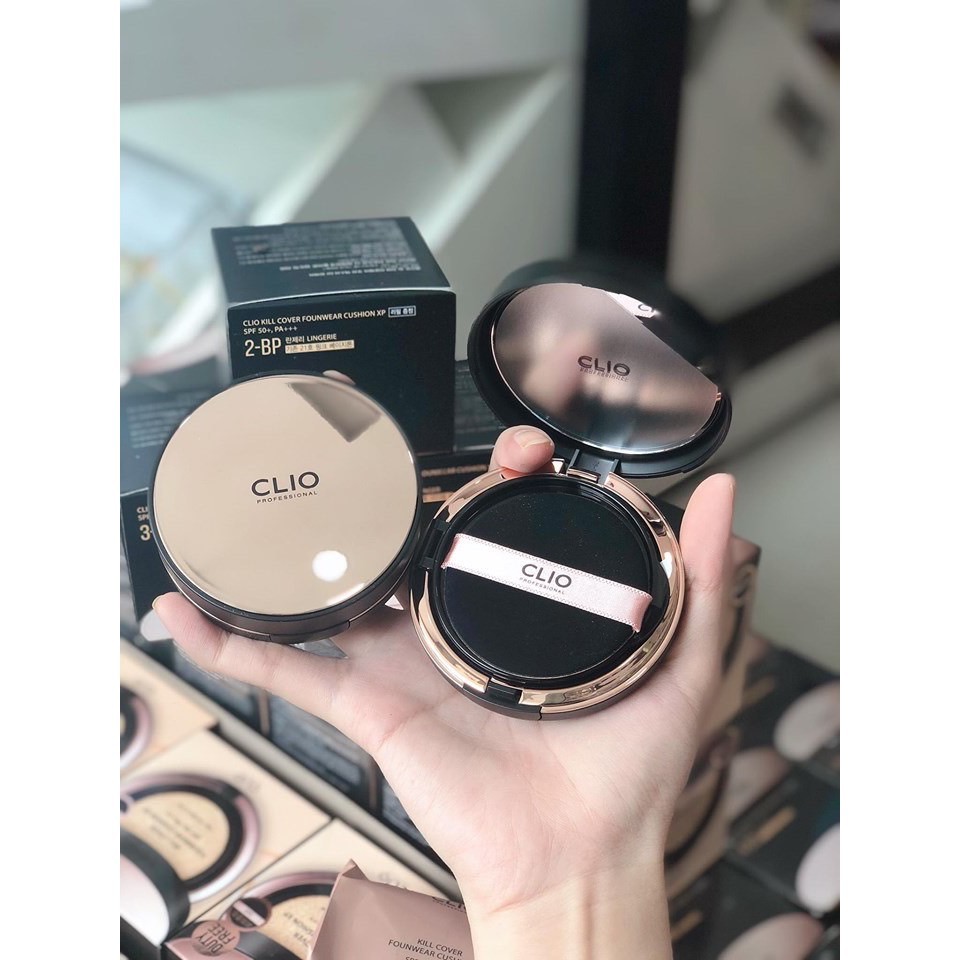 [VỎ MỚI LIMITED] PHẤN NƯỚC CLIO KILL COVER FOUNWEAR CUSHION XP SPF 50+PA+++ | BigBuy360 - bigbuy360.vn