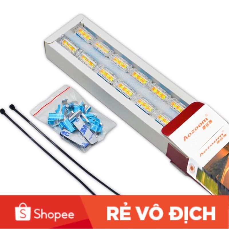 (Giá sốc) LED mí hạt chạy DAYLIGHT AOZOOM thủy tinh Chính hãng cao cấp nhất hiện nay