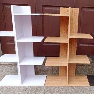 KỆ SÁCH GỖ VUÔNG 5 TẦNG