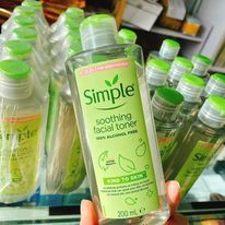 [MẪU MỚI NHẤT] Nước hoa hồng Simple, Toner Simple Kind To Skin Soothing Facial