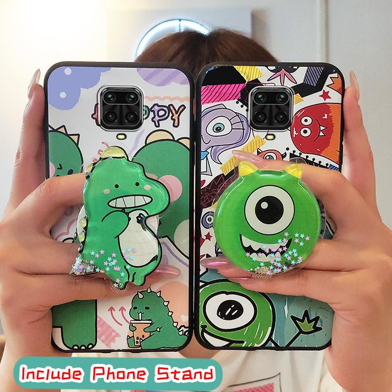 glisten Original Phone Case For Xiaomi Redmi Note 9 Pro/Note 9 Pro Max / Poco M2 Pro Cartoon For Woman Silicone Kickstand Fashion Design Shockproof