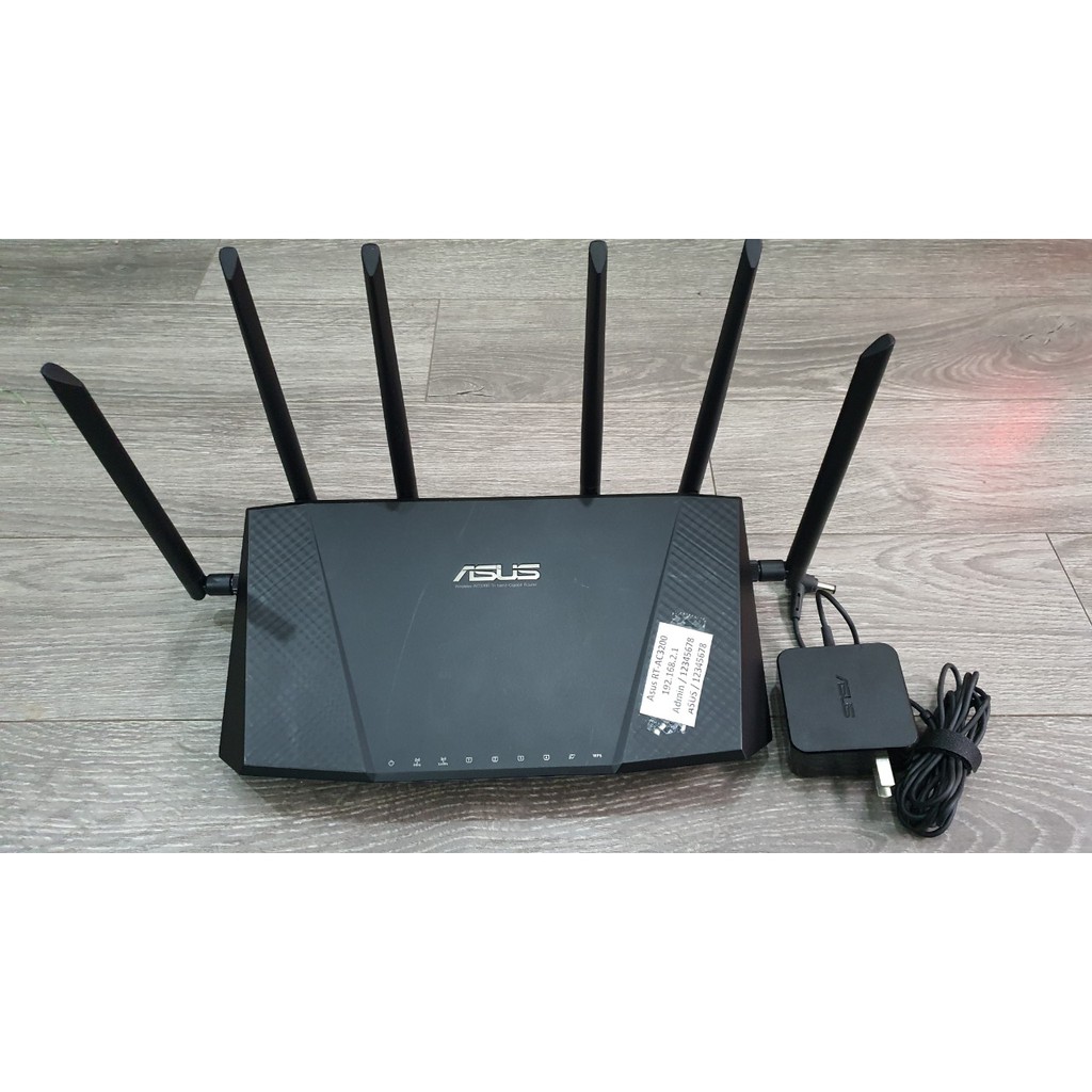 Router bộ phát Wifi Asus RT-AC3200 chuẩn AC-3200Mbps | BigBuy360 - bigbuy360.vn