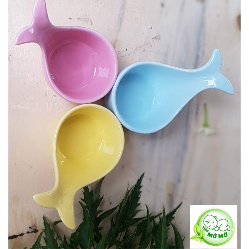 Bát ăn dặm hình cá heo cho bé ăn dặm,decor ngộ nghĩnh