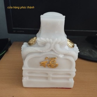 thần tài ông địa trắng ( bột đá )