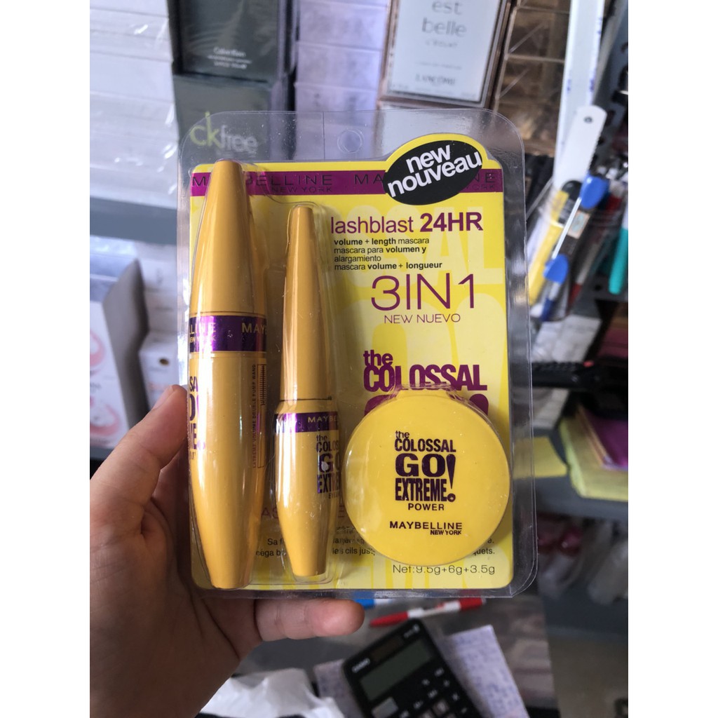 (HOT) Bộ 3 Maybelline