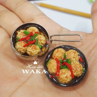 Thịt Viên Sốt Cà Mini Food 01- Mô hình 1/12