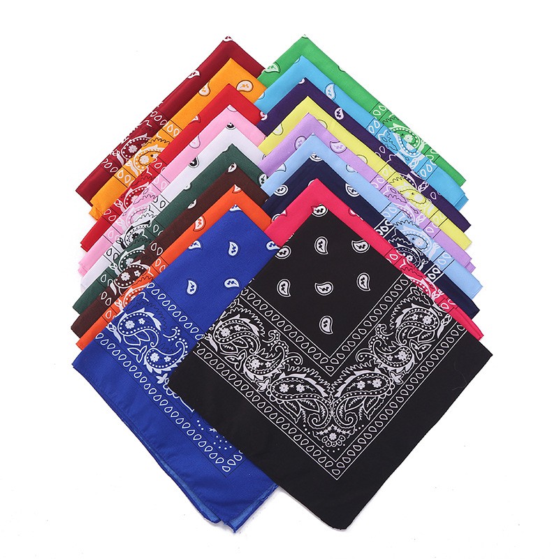 Khăn Vuông Bandanas Cho Nam Nữ 55x55cm