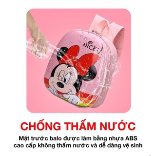 Balo cho bé đi học mẫu giáo mầm non, balo trứng chống nước cho bé trai bé gái BL02 Độc Đáo, Ấn Tượng.