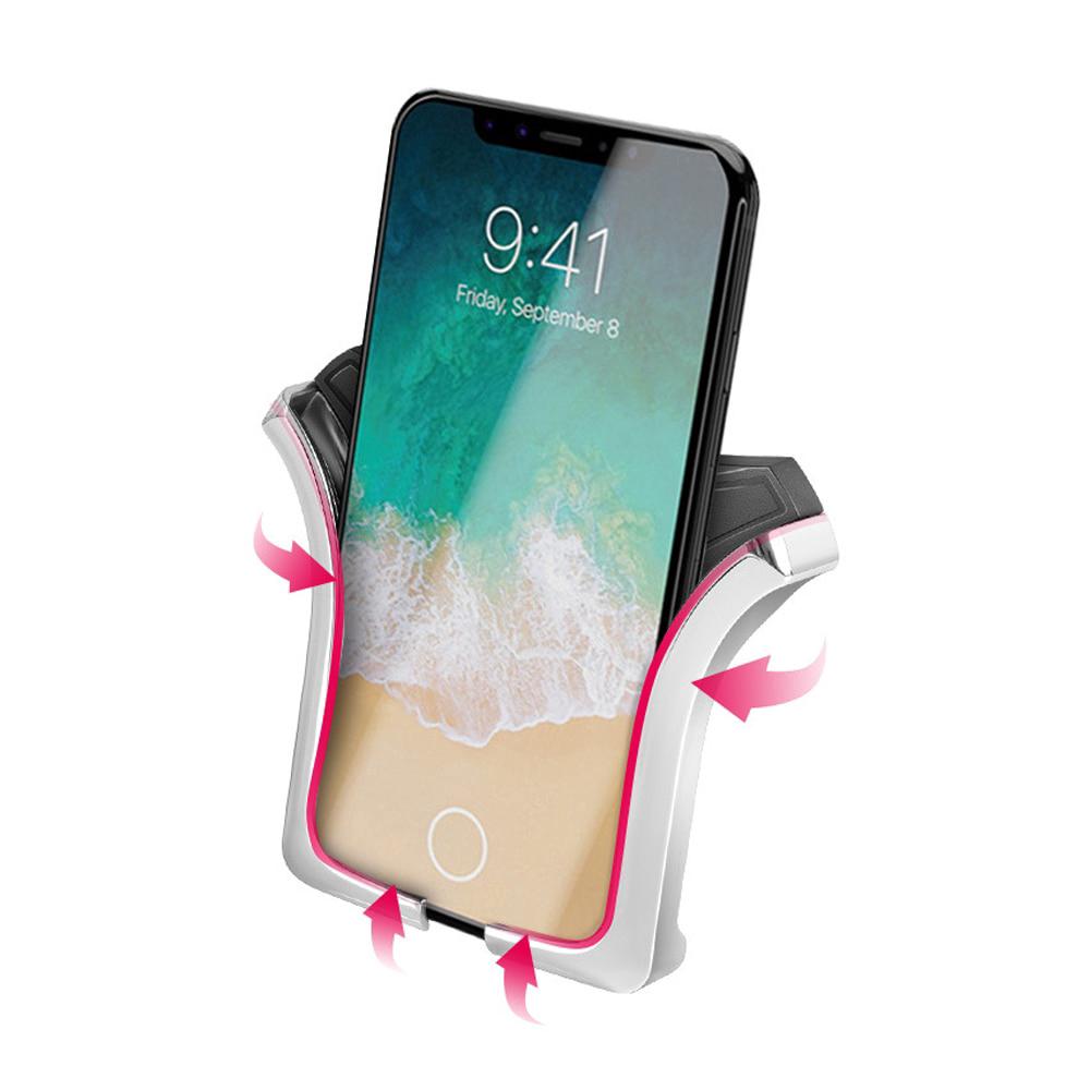 Universal Car Mobile Phone Mount Holder Auto Lock Adjustable Telephone-Bracket Auto Gravity Car Vents Mount