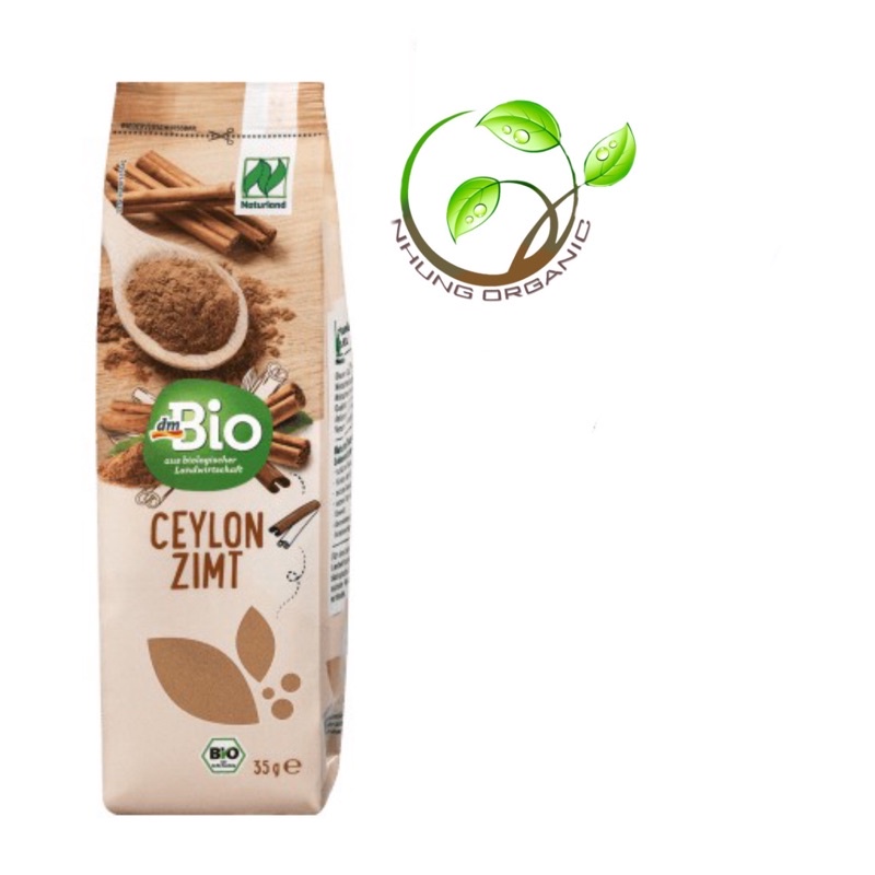 Bột quế ceylon hữu cơ DMBio 50g